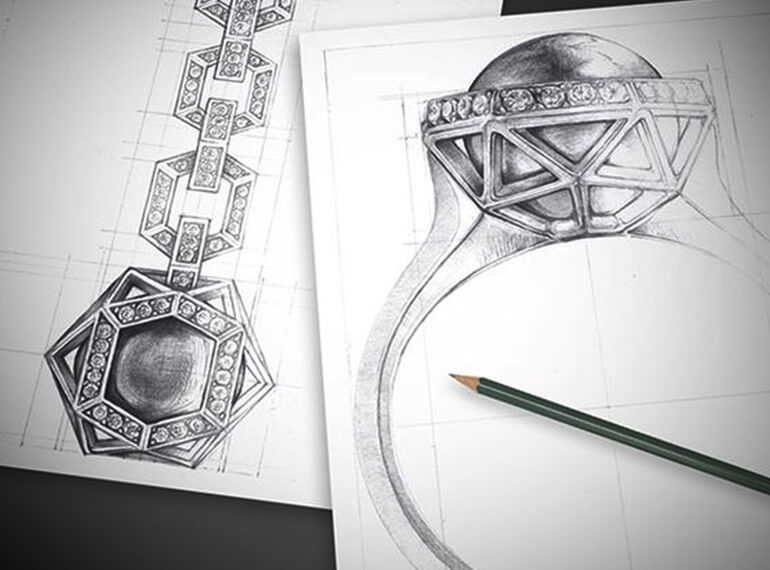 jewelry design sketches