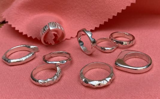 Step 4 Waxing Silver Jewelry