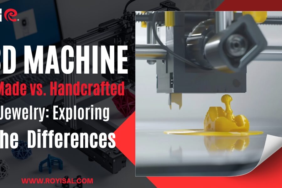 3D Machine-Made vs. Handcrafted Jewelry: Exploring the Differences