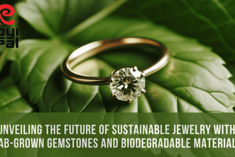 Unveiling the Future of Sustainable Jewelry with Lab-Grown Gemstones and Biodegradable Materials