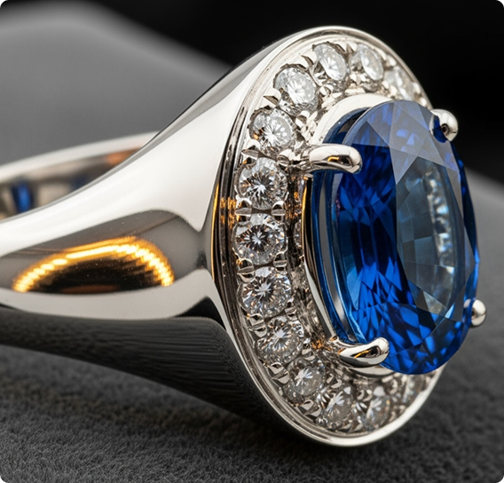 High-shine polish High-shine polish