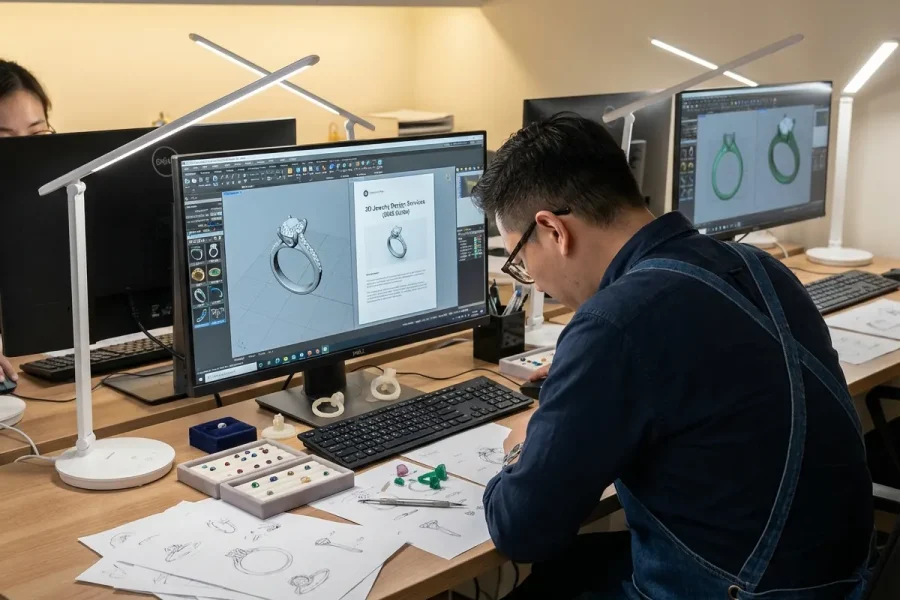 3d jewelry design services