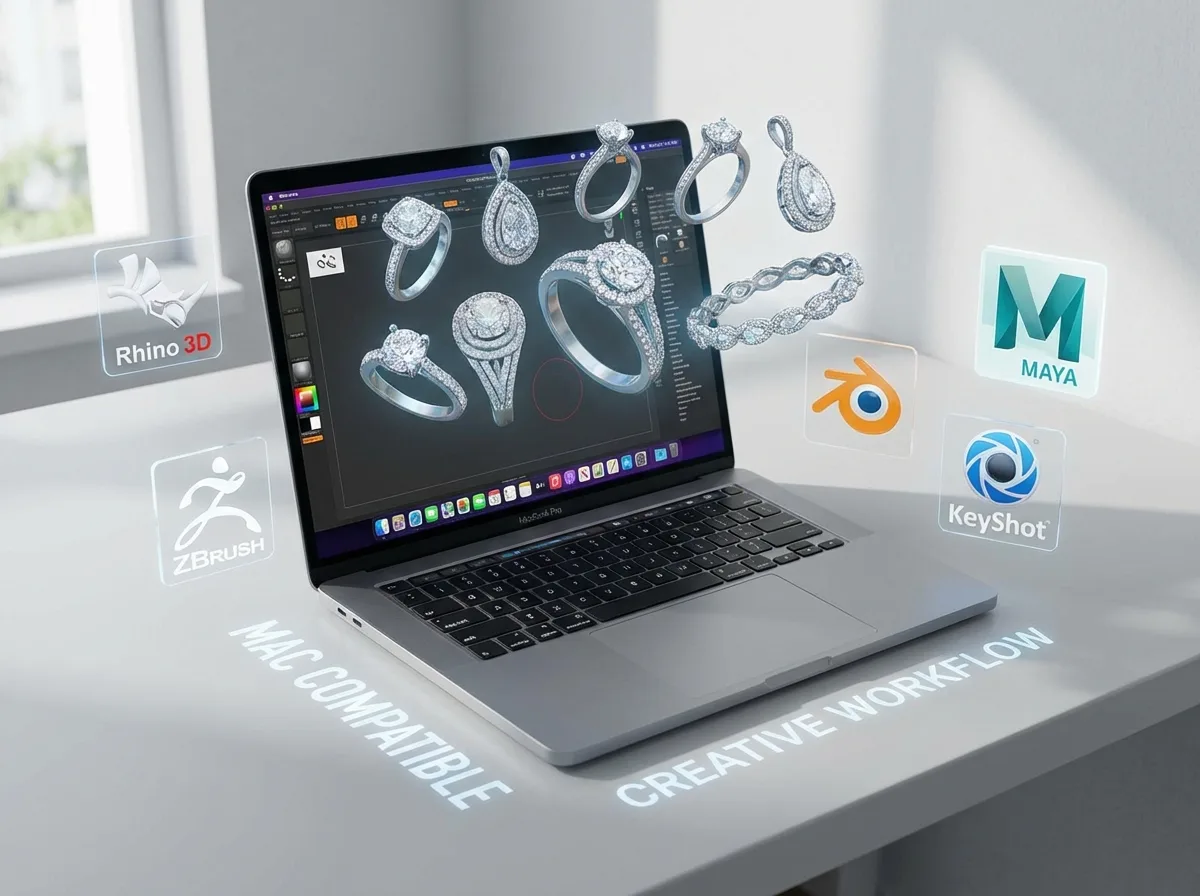 best mac options for 3d jewelry design