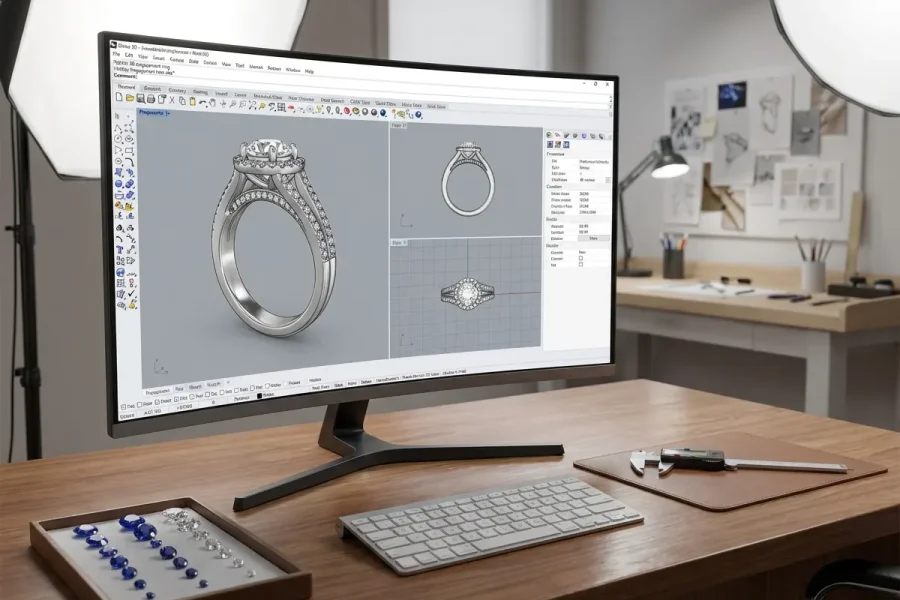 rhino 3d jewelry modeling