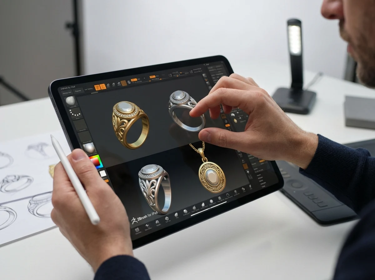 what 3d jewelry design on ipad can really do
