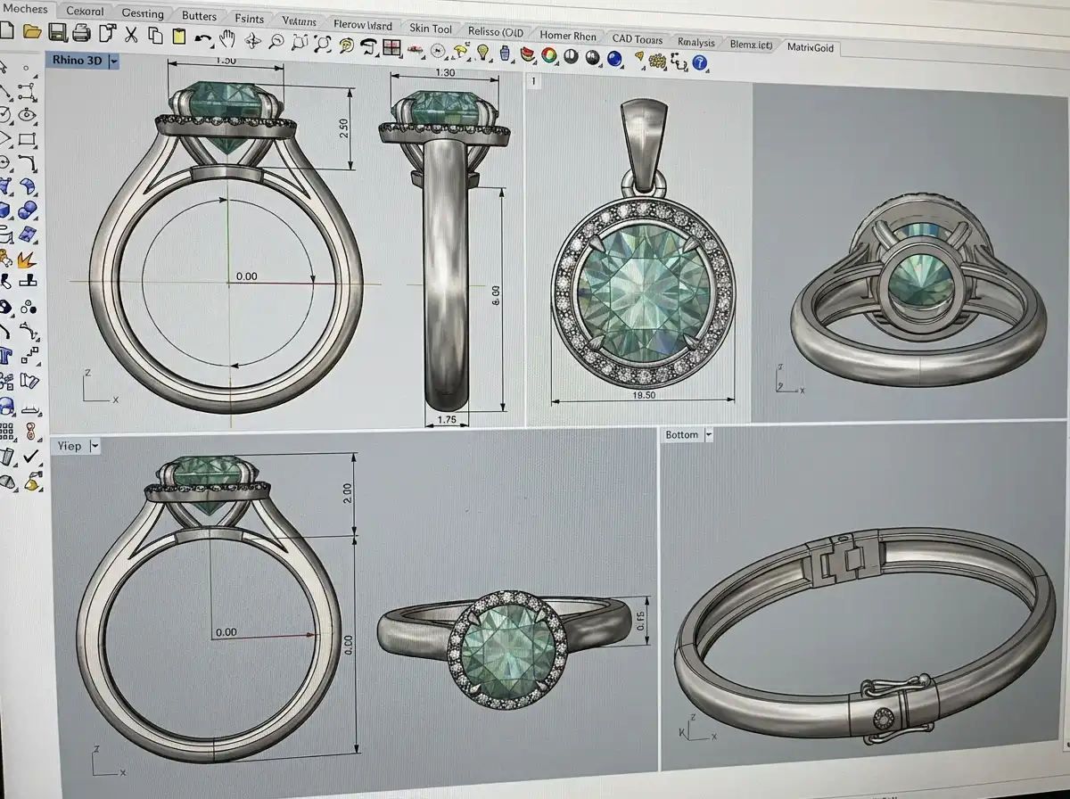 what counts as a strong jewelry 3d model example
