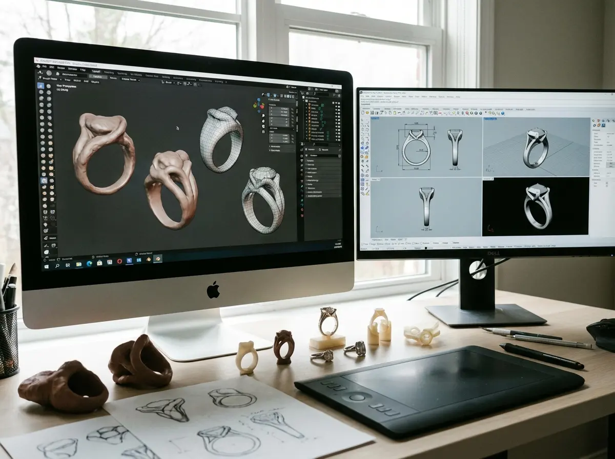 when to use blender on general 3d tools for jewelry