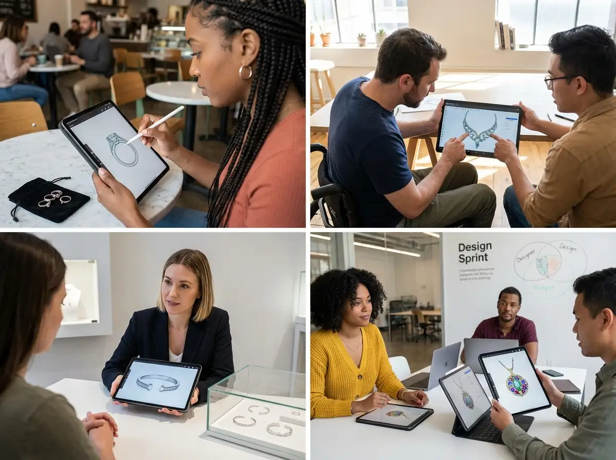 who should use mobile jewelry design apps